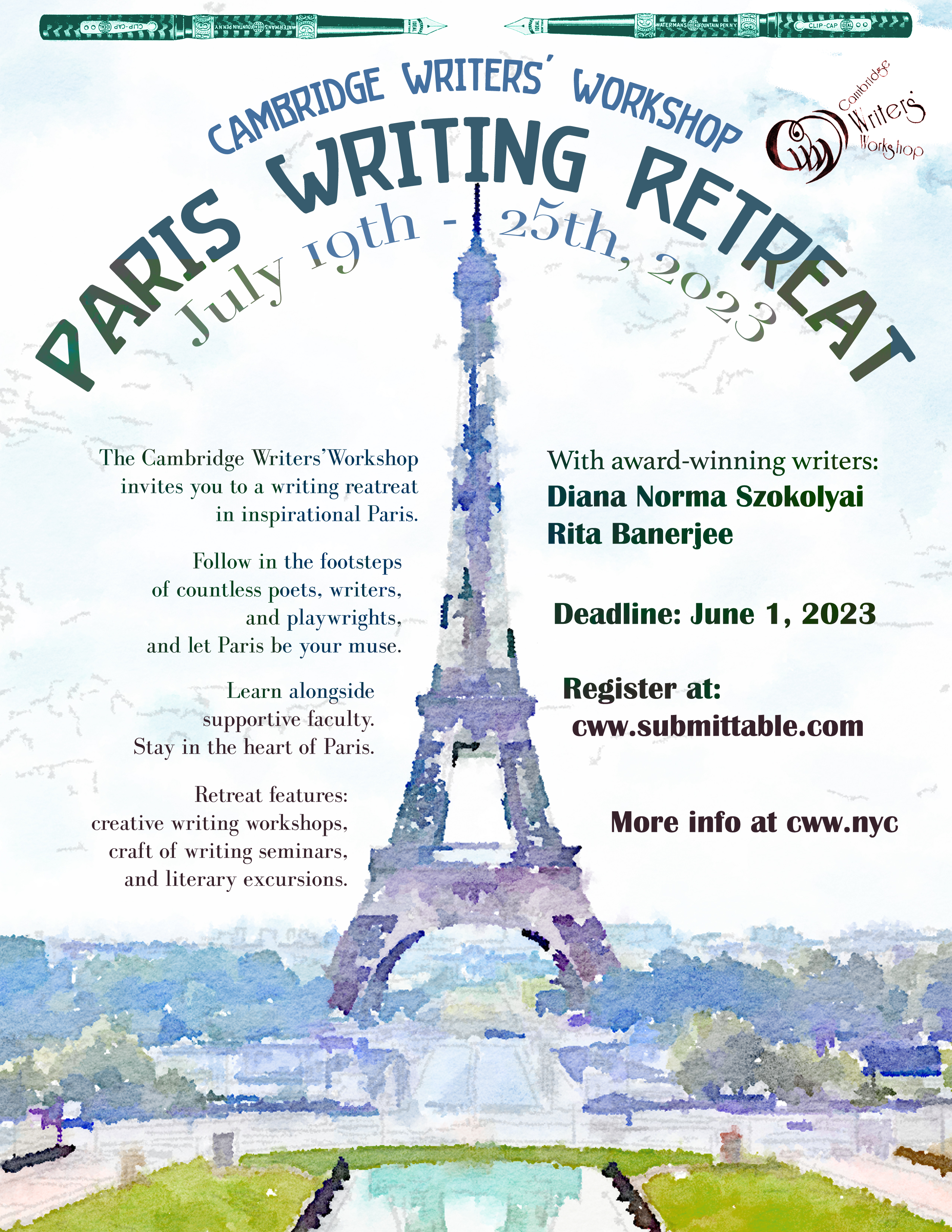 CWW-Paris2023RetreatPoster